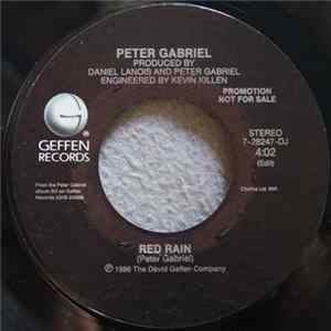 Peter Gabriel - Red Rain mp3