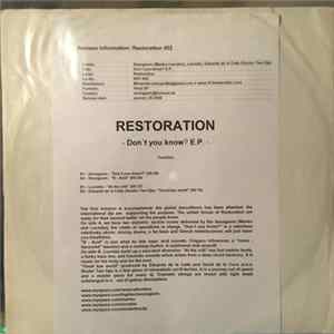 Various - Don't You Know? E.P. mp3