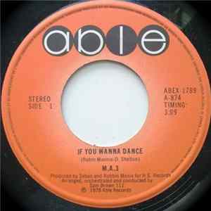 M.A.3 - If You Wanna Dance mp3