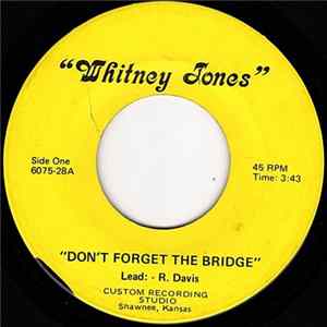 Whitney Jones - Don't Forget The Bridge / He'll Be With You mp3