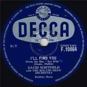 David Whitfield - I'll Find You / I'd Give You The World mp3