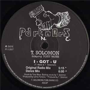 T. Solomon Featuring Tony Moss - I - Got - U mp3