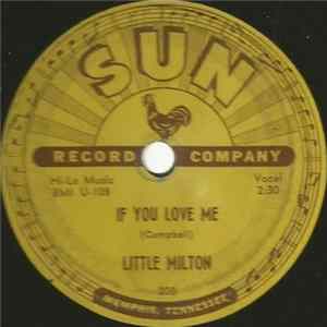Little Milton - If You Love Me / Alone And Blue mp3