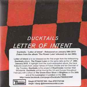 Ducktails - Letter Of Intent mp3