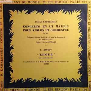 Dimitri Kabalevski / F. Amirov - Concerto En Ut Majeur Pour Violon Et Orchestre Op. 48 / Chour mp3