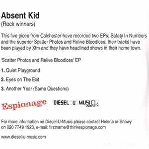 Absent Kid - Scatter Photos And Relive Bloodloss EP mp3