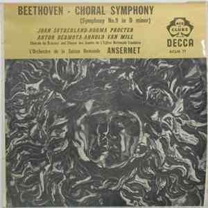 Beethoven, L'Orchestre De La Suisse Romande, Ansermet - Choral Symphony (Symphony No.9 In D Minor) mp3