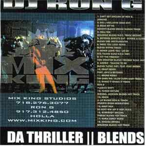 DJ Ron G - Da Thriller Blends mp3