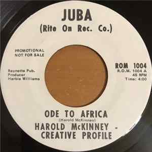 Harold McKinney Creative Profile - Ode To Africa mp3