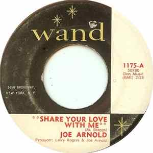Joe Arnold - Share Your Love With Me / Soul Trippin' mp3