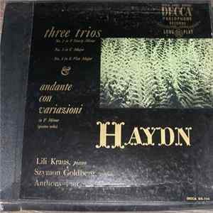 Lili Kraus, Szymon Goldberg, Anthony Pini - Haydn, Three Trios & Andante Con Variazioni mp3