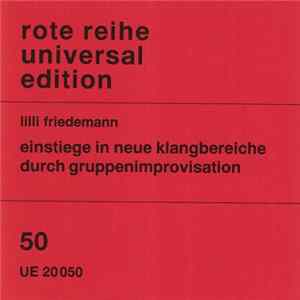 Lilli Friedemann - Einstiege In Neue Klangbereiche Durch Gruppenimprovisation mp3