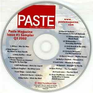 Various - Paste Magazine CD Sampler 2002 3Q - Issue 1 mp3