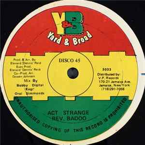 Rev. Badoo - Act Strange mp3