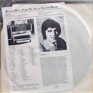 Stephen Hicks - Plays The Allen Custom Organ mp3