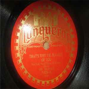 Mills Merry Makers / Fred Rich And His Orchestra - That's Why I'm Jealous Of You / Piccolo Pete mp3