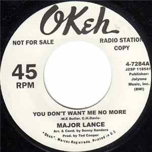 Major Lance / Sandi Sheldon - You Don't Want Me No More / You're Gonna Make Me Love You mp3