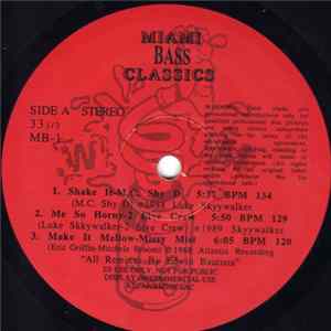 Various - Miami Bass Classics Vol. 1 mp3