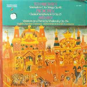 Tchaikovsky, Prokofiev, Arensky, Johannes Somary, English Chamber Orchestra - Serenade In C For Strings, Op. 48, Classical Symphony In D, Op. 25, Variations On A Theme By Tchaikovsky, Op. 35a mp3