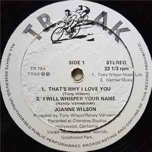 Joanne Wilson - That's Why I Love You / I Will Whisper Your Name mp3
