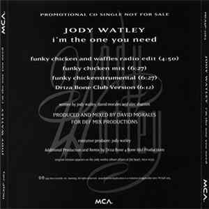 Jody Watley - I'm The One You Need mp3