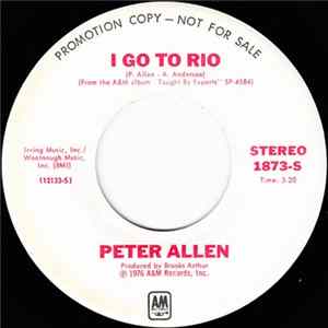 Peter Allen - I Go To Rio mp3