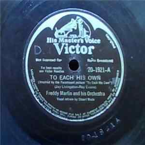 Freddy Martin And His Orchestra - To Each His Own mp3