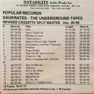 Saukrates - The Underground Tapes mp3