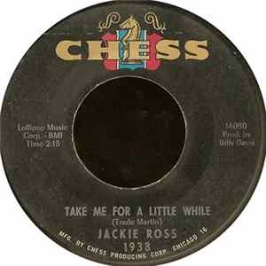 Jackie Ross - Take Me For A Little While / Honey Dear mp3