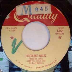 Andy Dejarlis And His Early Settlers - Interlake Waltz mp3
