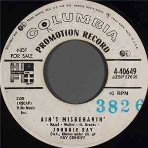 Johnnie Ray - Ain't Misbehavin' mp3