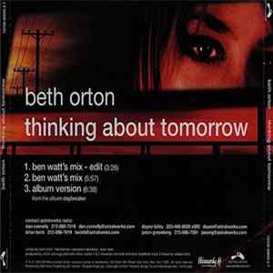Beth Orton - Thinking About Tomorrow mp3