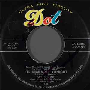 Pat Boone - I'll Remember Tonight mp3