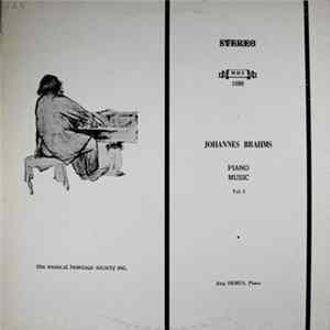 Johannes Brahms / Jörg Demus - Piano Music Vol. I mp3