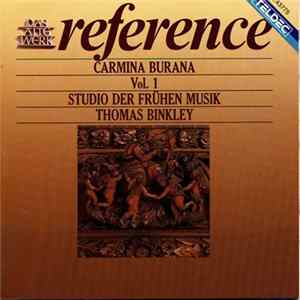 Studio Der Frühen Musik, Early Music Quartet / Thomas Binkley - Carmina Burana Vol. 1 mp3