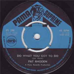 Pat Rhoden - Do What You Got To Do mp3