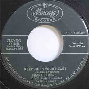 Frank D'Rone - Keep Me In Your Heart / Who Am I To Say mp3