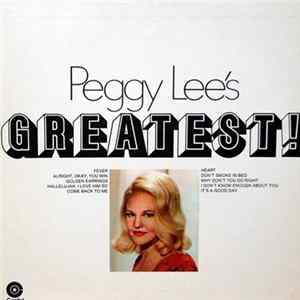 Peggy Lee - Peggy Lee's Greatest! mp3