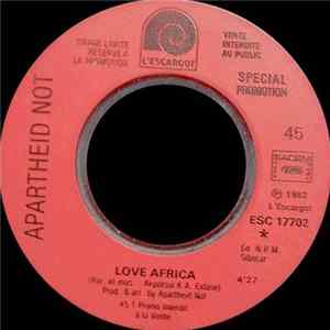 Apartheid Not - Love Africa mp3