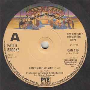 Pattie Brooks - Don't Make Me Wait mp3