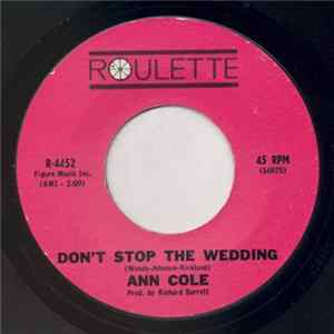 Ann Cole - Don't Stop The Wedding mp3