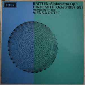 Britten, Hindemith, Members Of The Vienna Octet - Sinfonietta, Op. 1 – Octet (1957–8) mp3