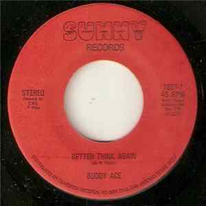 Buddy Ace - Better Think Again mp3