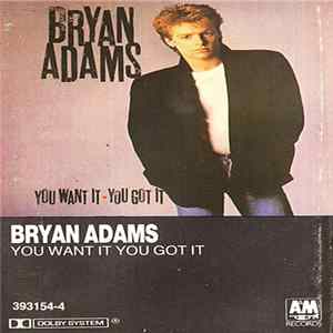 Bryan Adams - You Want It, You Got It mp3