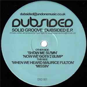 Solid Groove - Solid Groove Dubsided E.P. mp3