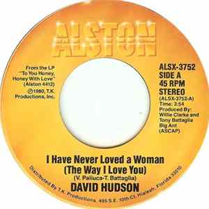 David Hudson - I Have Never Loved A Woman (The Way I Love You) mp3