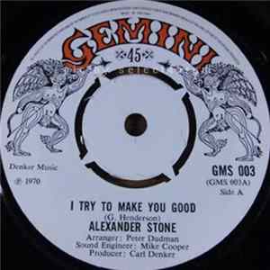 Alexander Stone - I Try To Make You Good / Man In A Suitcase mp3