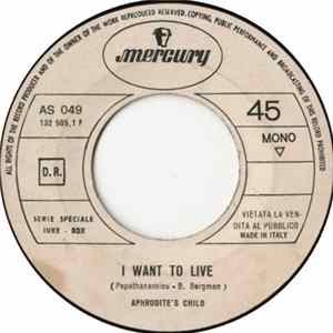 Aphrodite's Child / Gianni Farano - I Want To Live / Occhi Caldi mp3