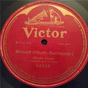Mischa Elman - Menuett mp3