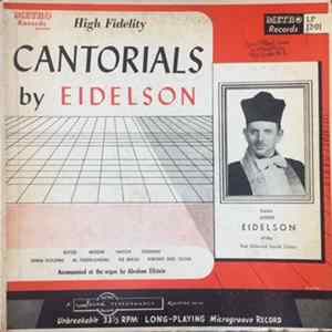 Joseph Eidelson - Cantorials By Eidelson mp3